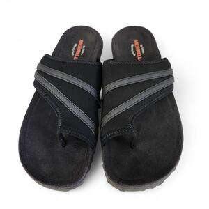 MERRELL Black Terran Ari Wrap Slide Comfort Sandals size 9
